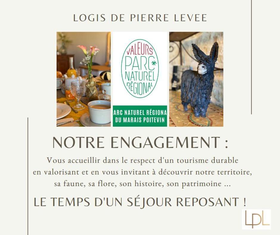 Logis De Pierre Levee Panzió Bessines Kültér fotó